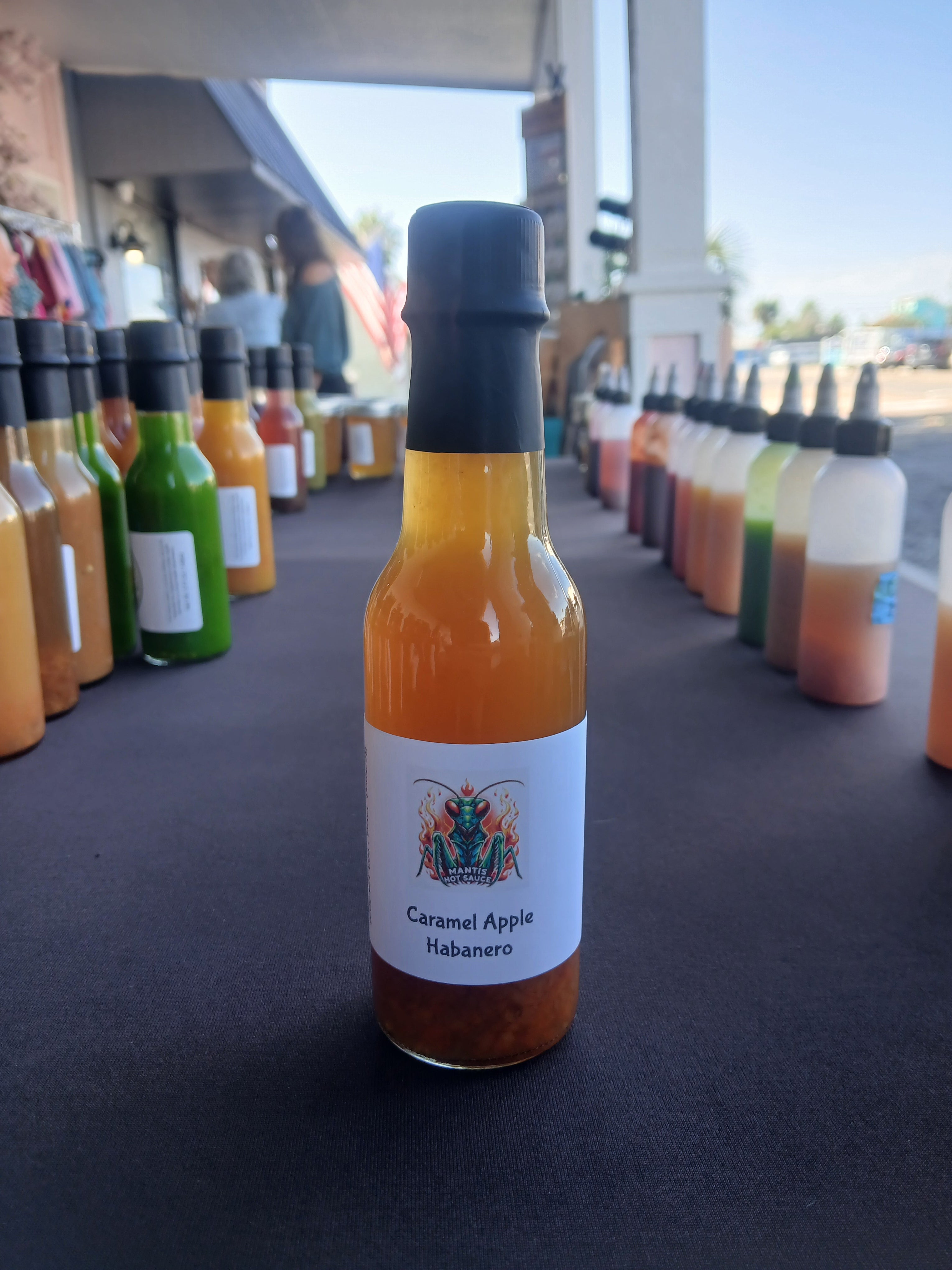 Caramel Apple Habanero Hot Sauce 5 oz bottle