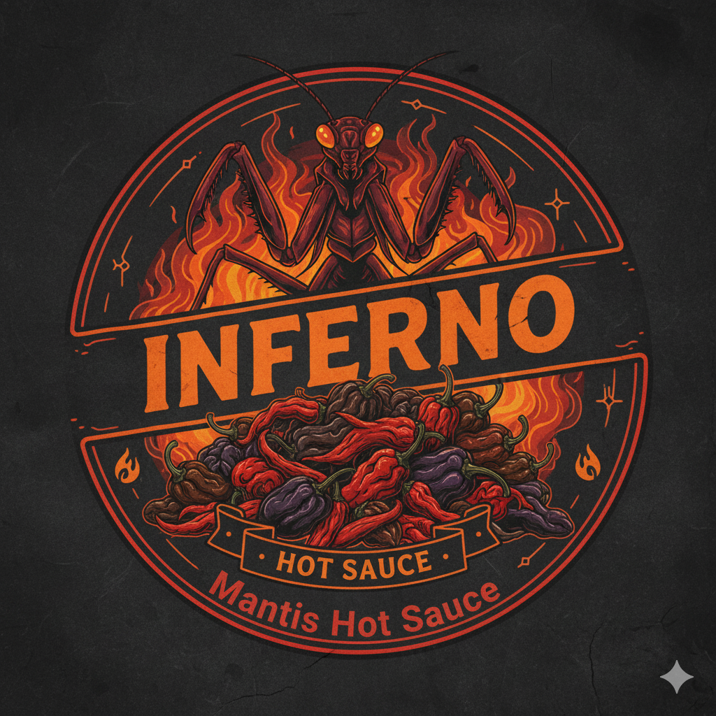 Inferno extremely hot hot sauce