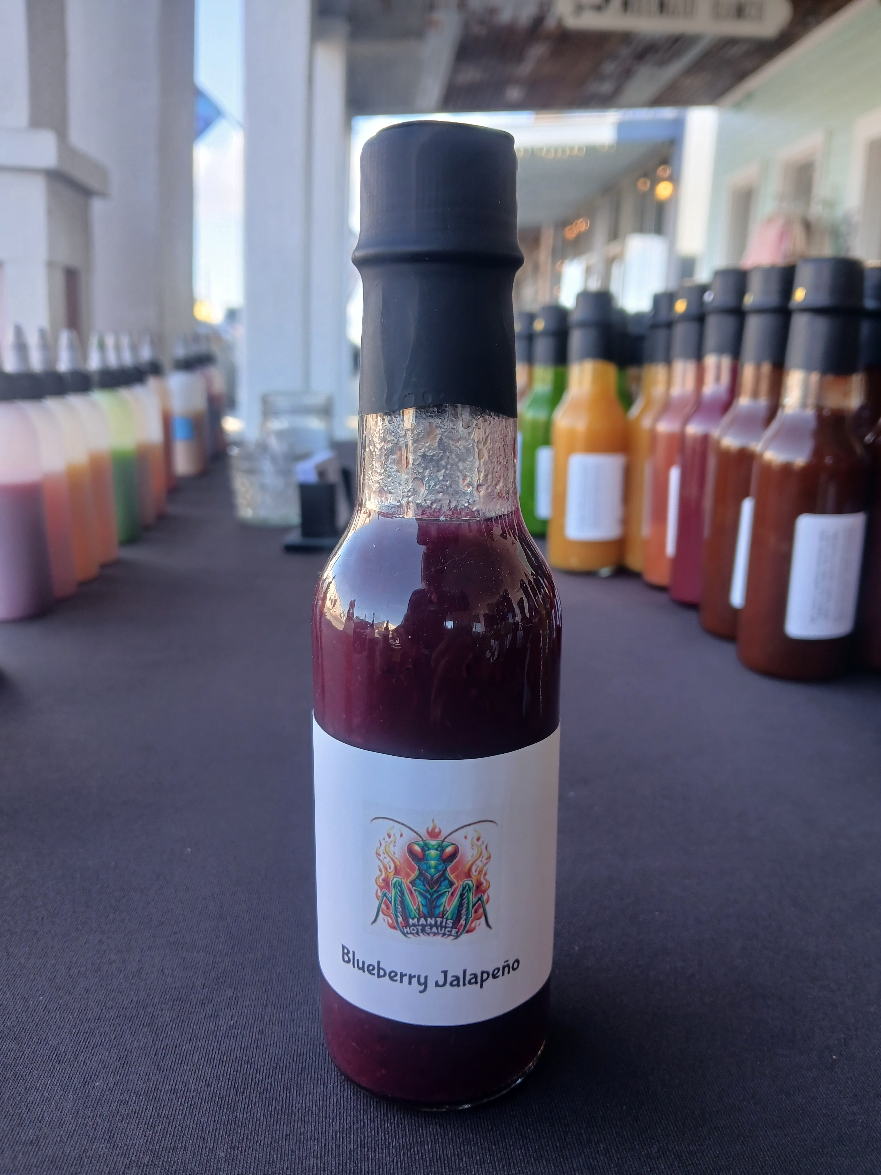 Blueberry Jalapeño Hot Sauce - Sweet & Spicy Blend 5 oz bottle