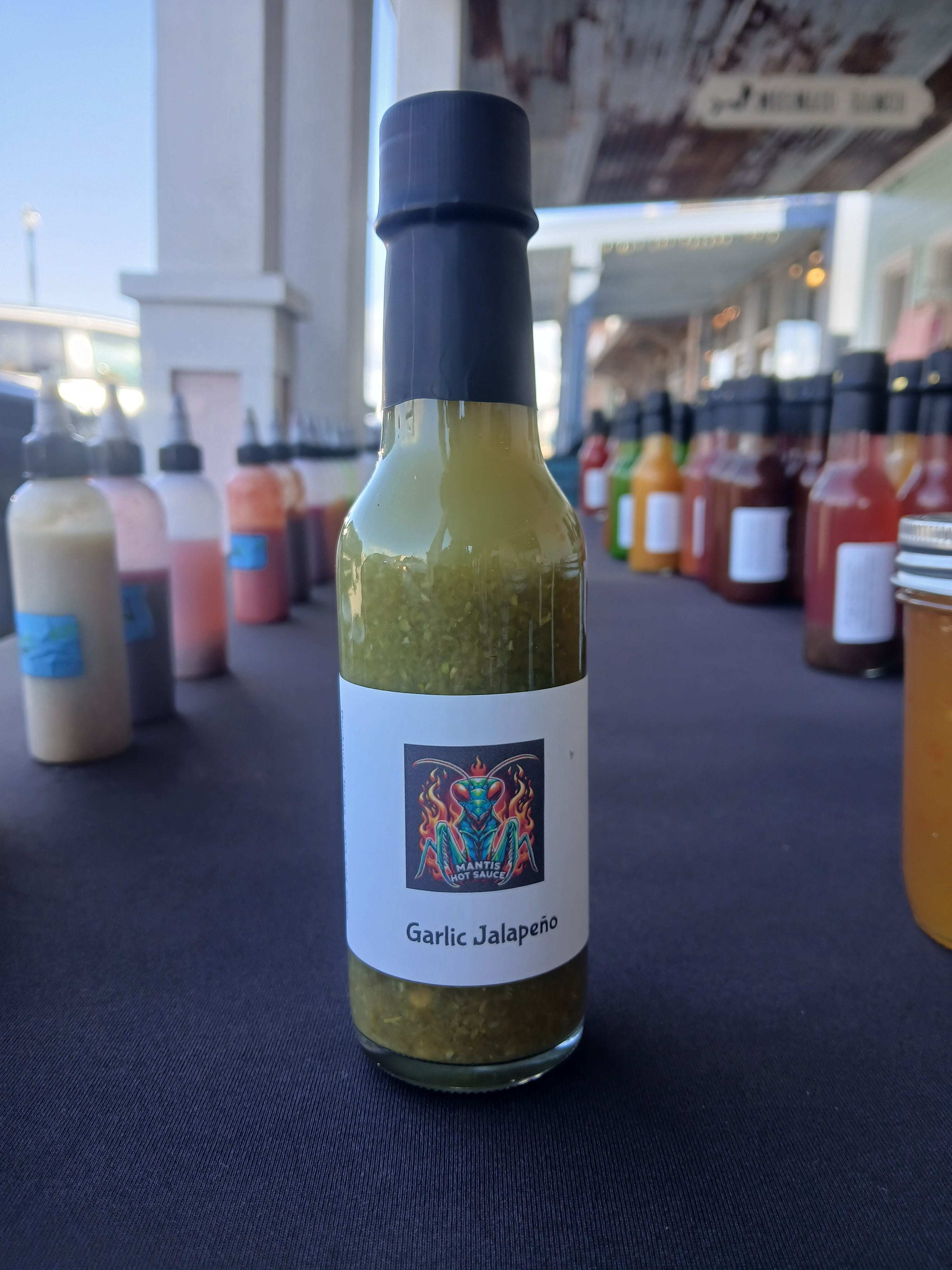 Garlic Jalapeño Hot Sauce 5 oz bottle
