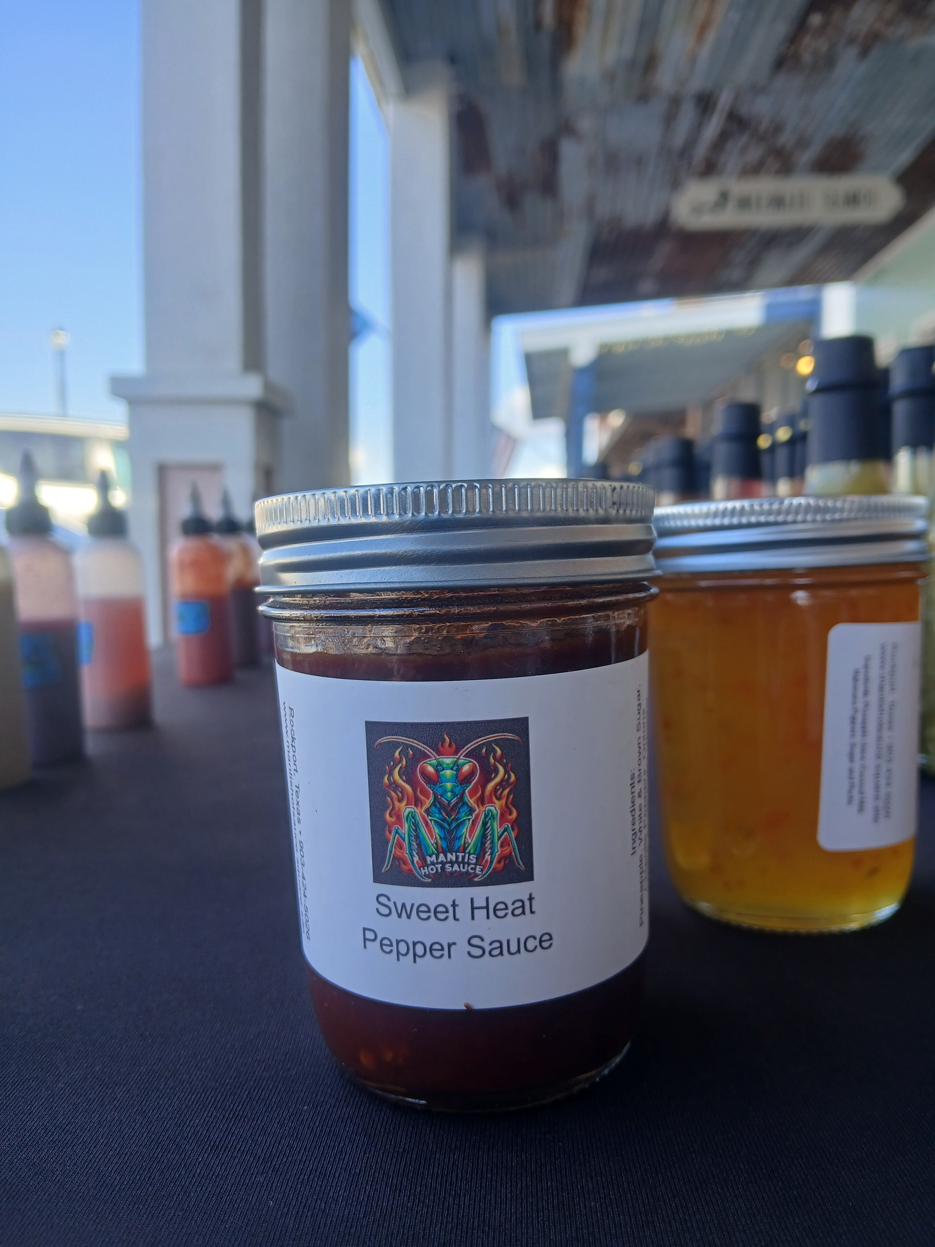 Sweet  Heat Pepper Sauce 8 oz Jar