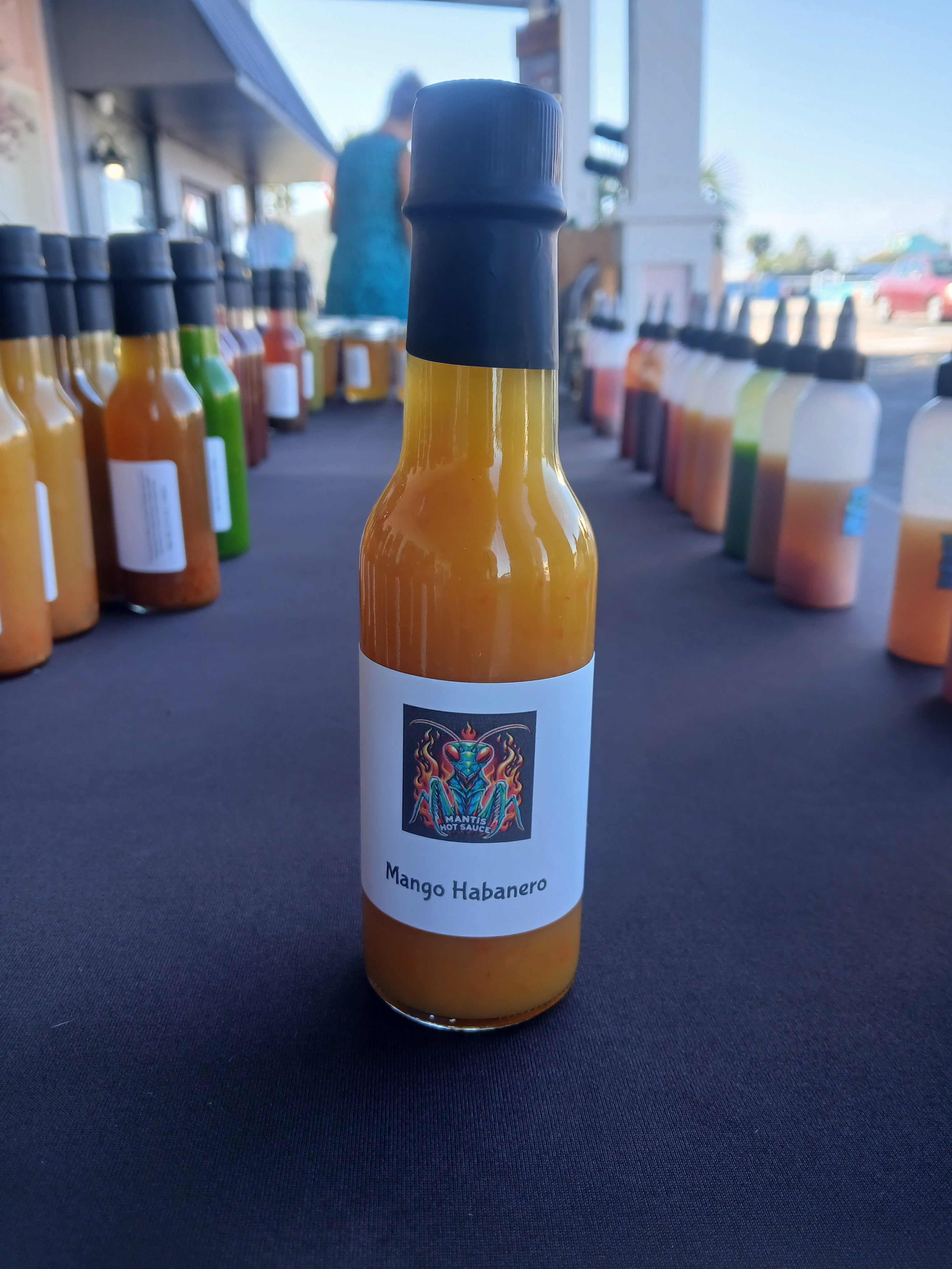 Mango Habanero Hot Sauce 5 oz bottle