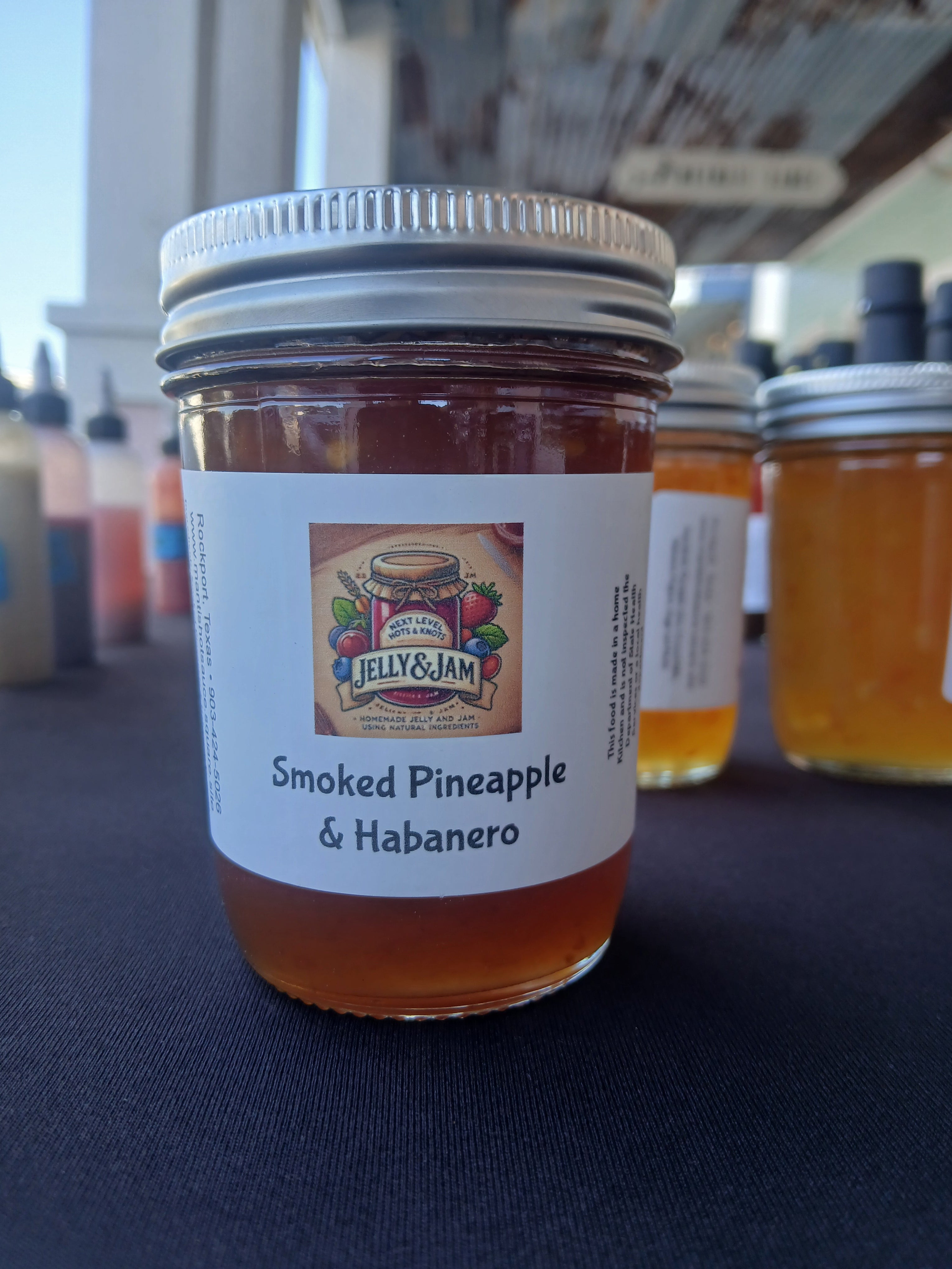 Smoked Pineapple Habanero Jelly 8 oz jar