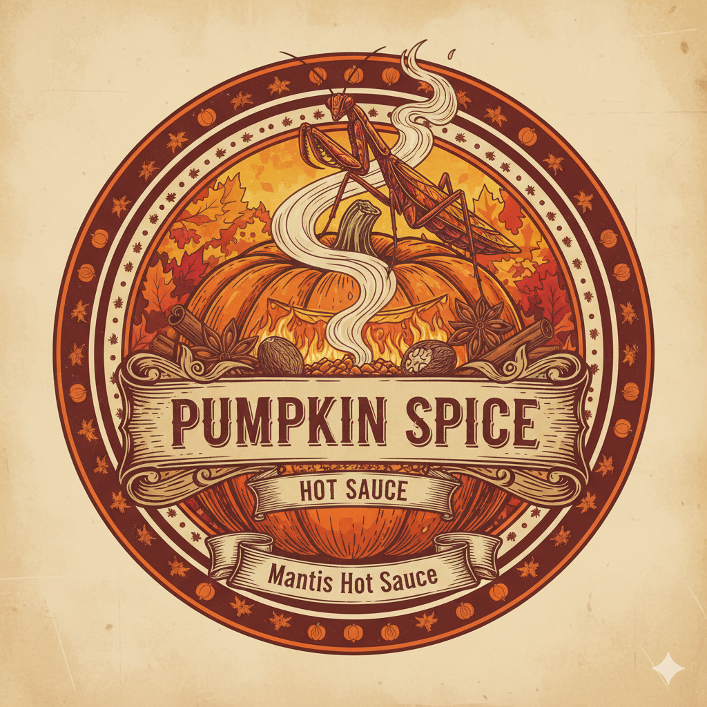 Pumpkin spice limited run hot sauce